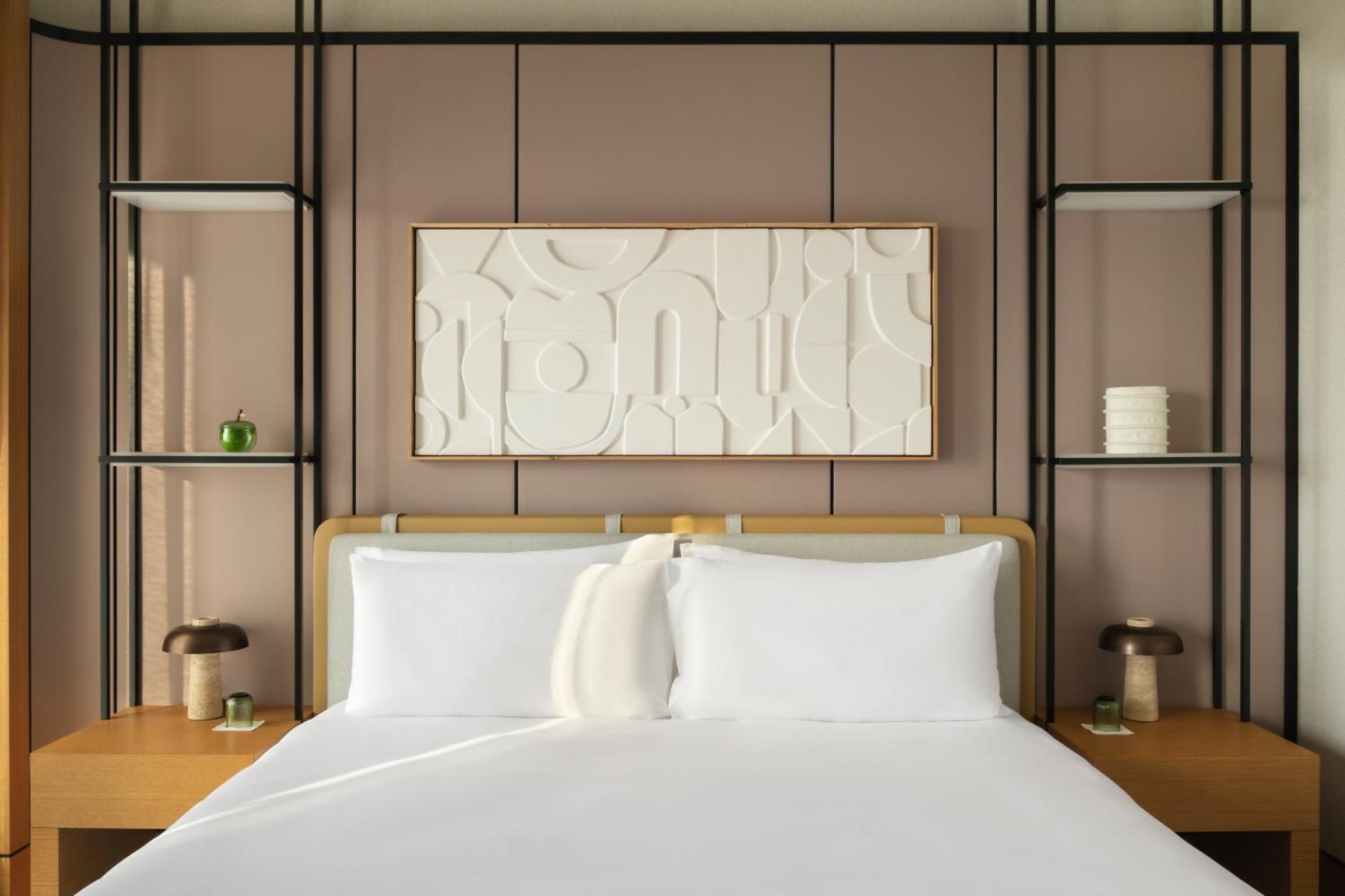 ホテル シーザーズ パレス ブルーウォーターズ ドバイ エクステリア 写真 A bedroom at the hotel