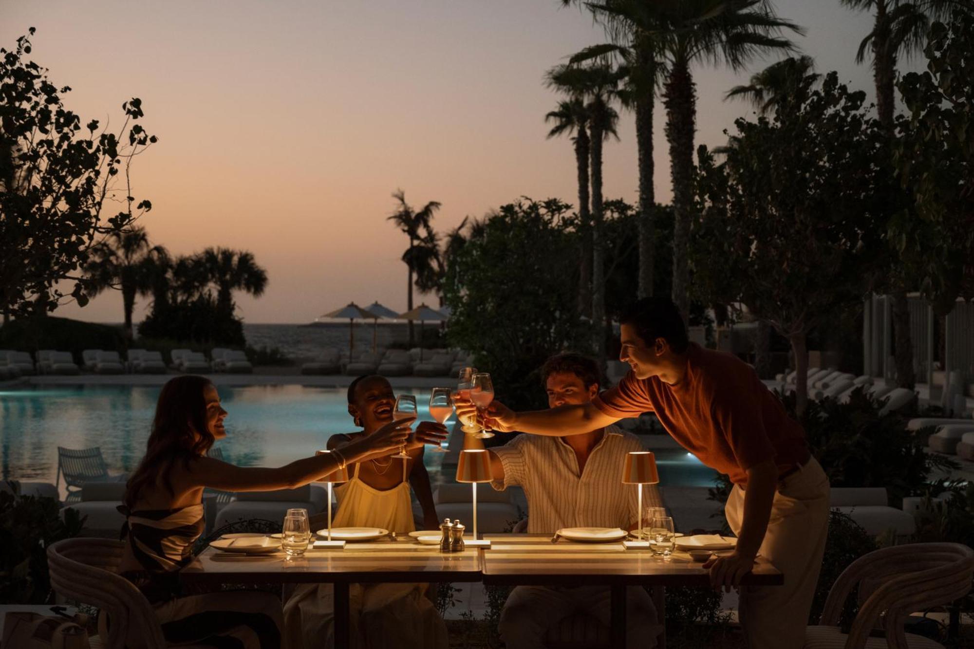 ホテル シーザーズ パレス ブルーウォーターズ ドバイ エクステリア 写真 The Beach Club